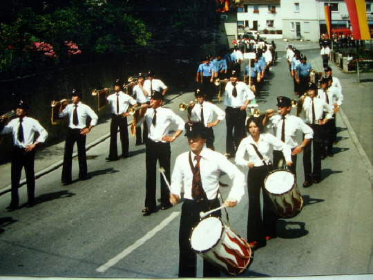 Feuerwehrfest in Unterhausen 30.07.1978