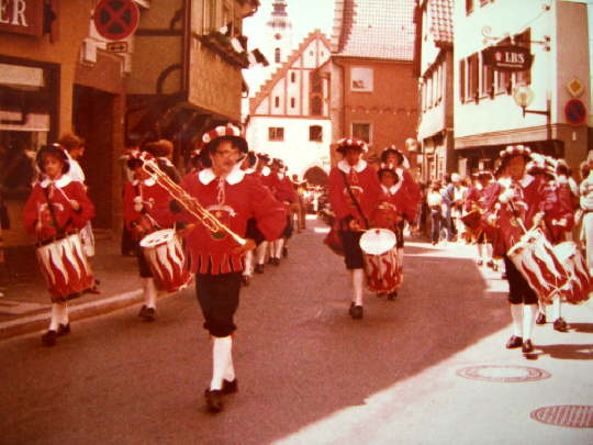 Umzug in Bad Waldsee 28.06.1981